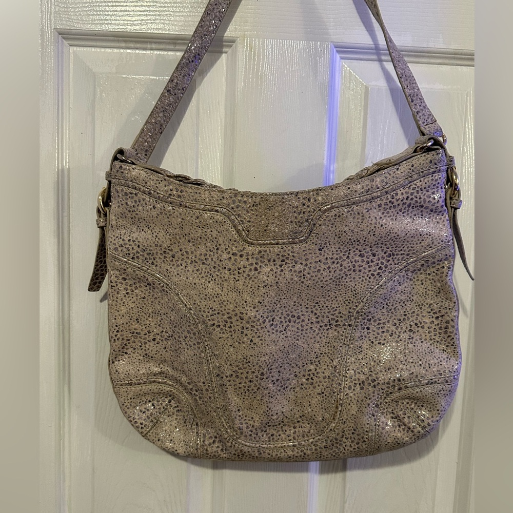 TUSK New York Premium Leather Handbag Purse Satchel Tote - Picture 4 of 7